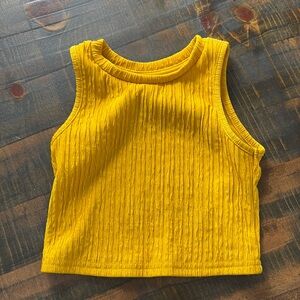 4 toddler yellow tank